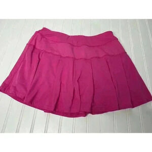 X by Gottex Golf & Tennis Skirt/Skort Fuchsia Pink XL Barbiecore Stretch. 360